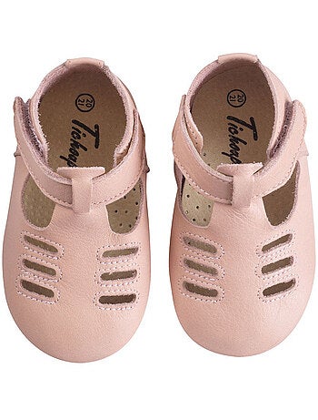 Chaussures bébé cuir souple Tibilly