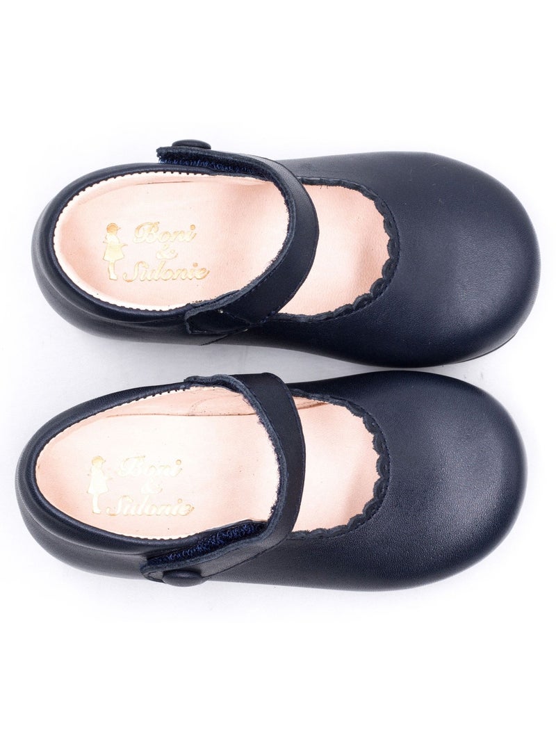 Chaussures Bébé Fille - Boni Victoria II Bleu marine - Kiabi