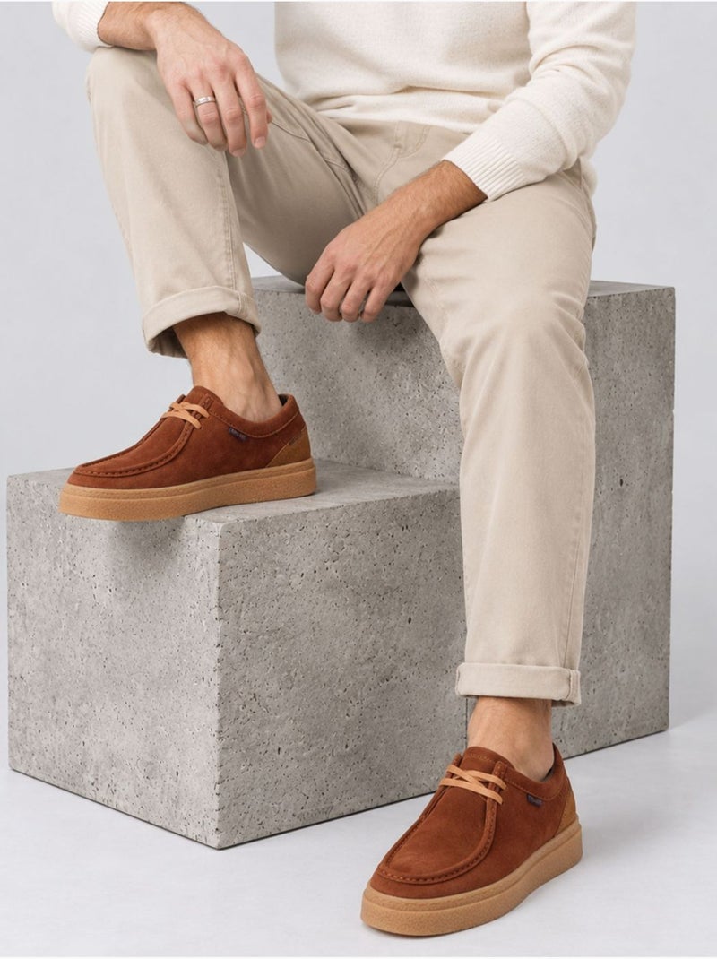 Chaussures casual darwin pour homme 'deeluxe' Marron - Kiabi