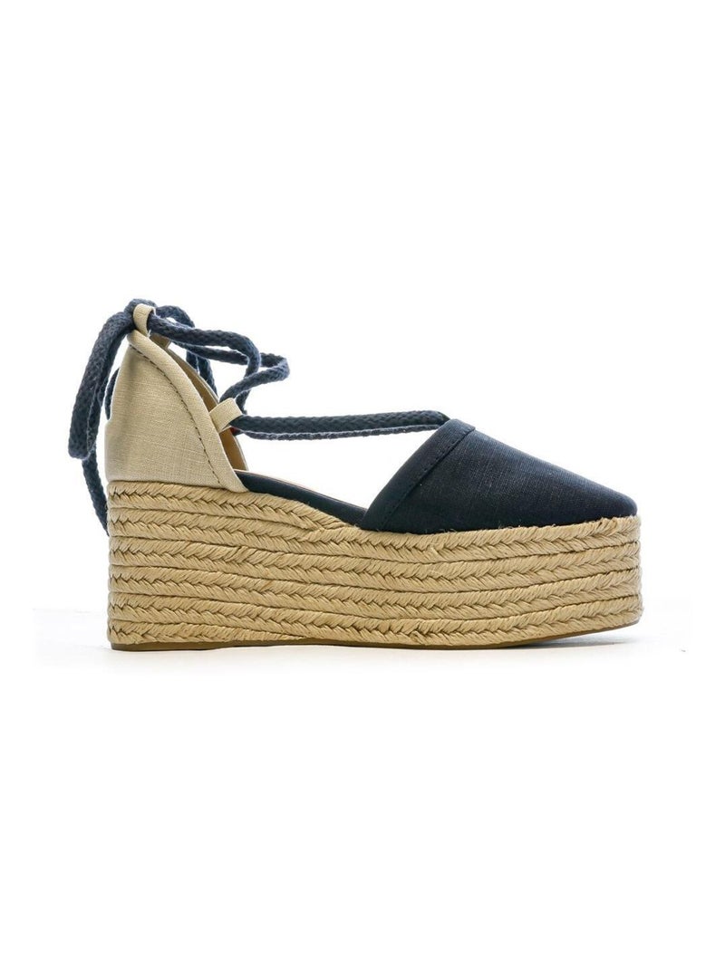 Chaussures compensées Femme Tommy Hilfiger Bleu - Kiabi