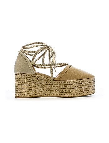 Chaussures compensées Femme Tommy Hilfiger Linen