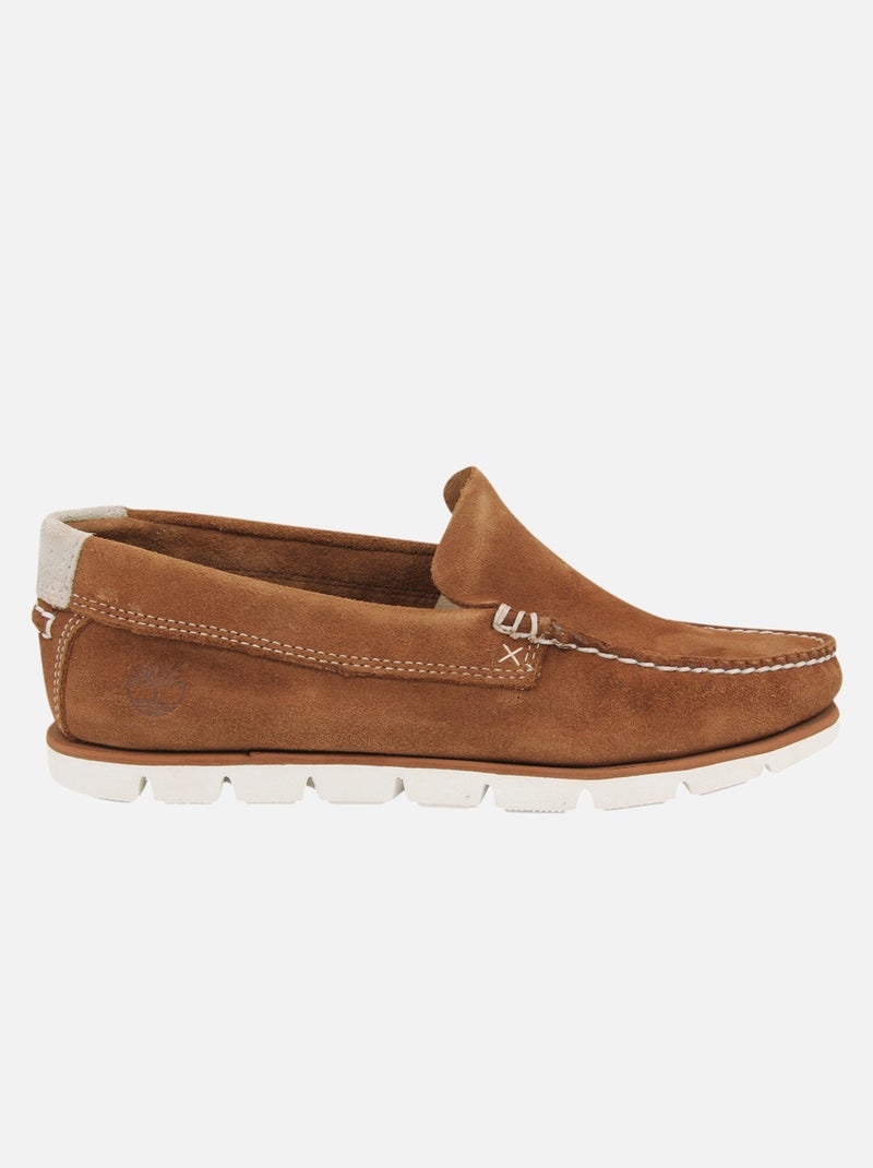 Chaussures cuir 'Timberland' 'Tidelands Venetian Suede' Marron - Kiabi