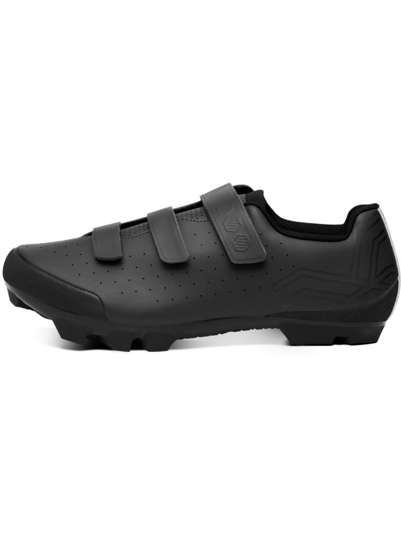 Chaussures cyclisme gravel cyclisme homme et femme sigr300 Noir - Kiabi