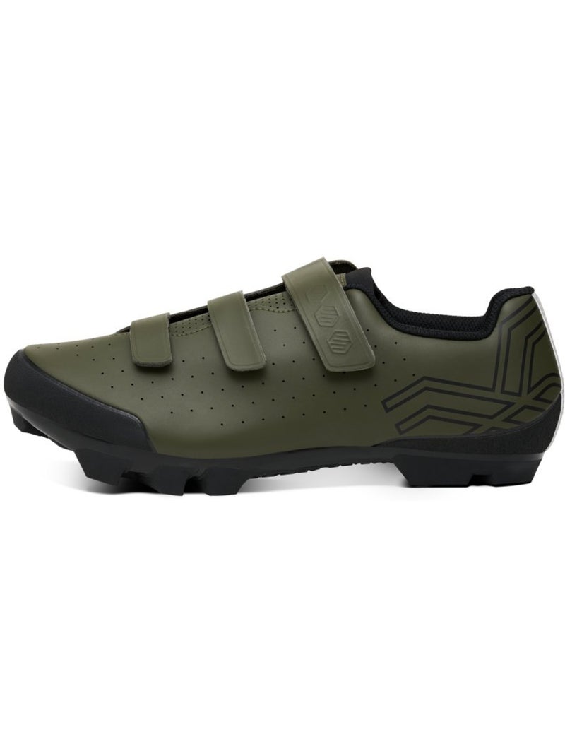 Chaussures cyclisme gravel cyclisme homme et femme sigr300 Vert - Kiabi