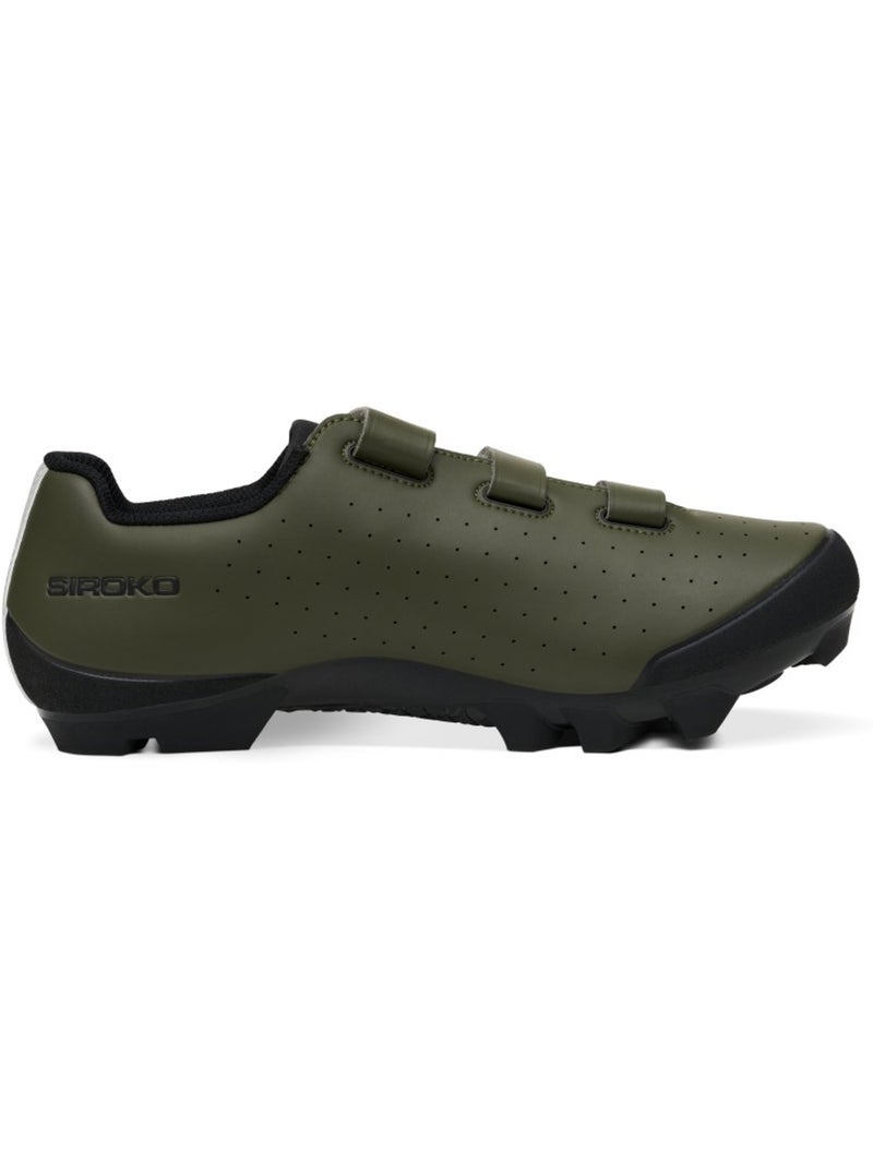 Chaussures cyclisme gravel cyclisme homme et femme sigr300 Vert - Kiabi