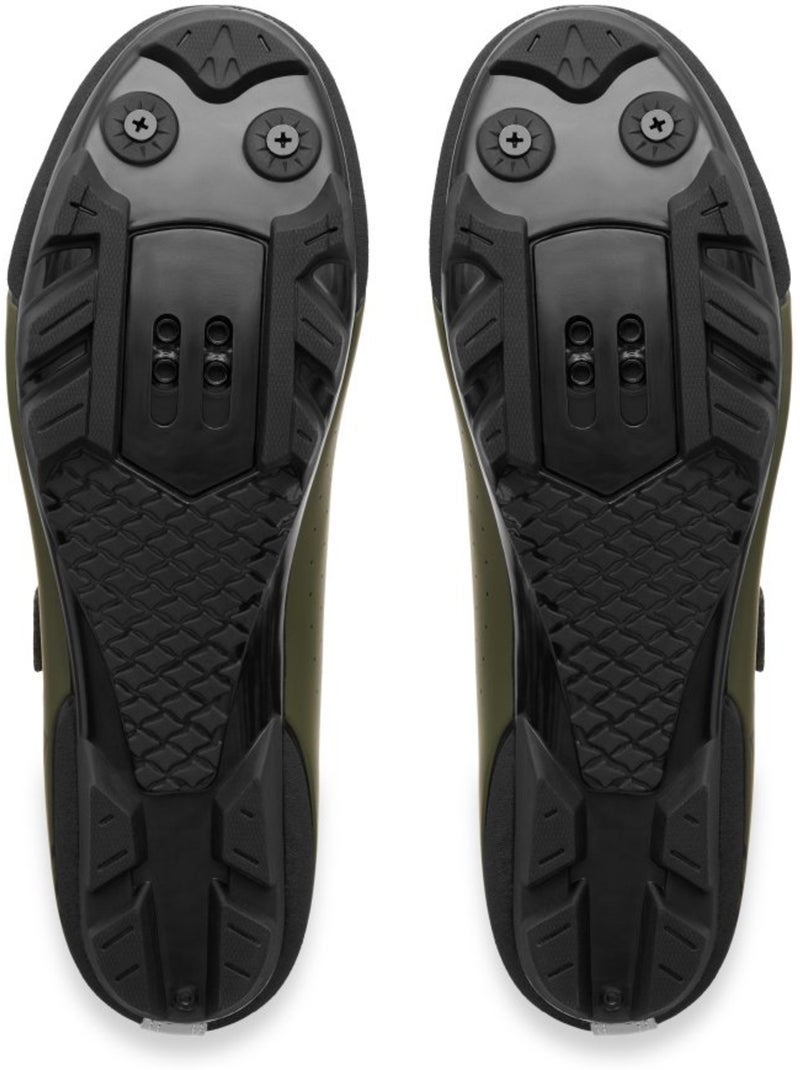 Chaussures cyclisme gravel cyclisme homme et femme sigr300 Vert - Kiabi