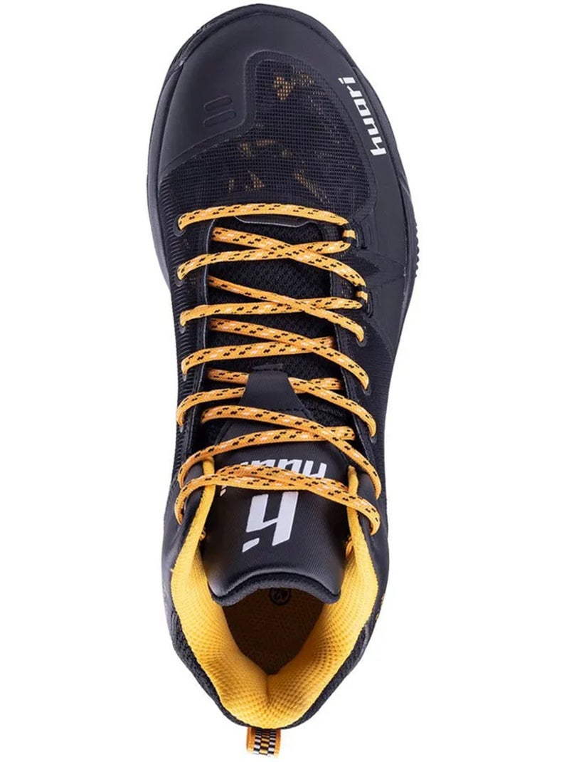 Chaussures de basket ardan - huari Noir Jaune - Kiabi