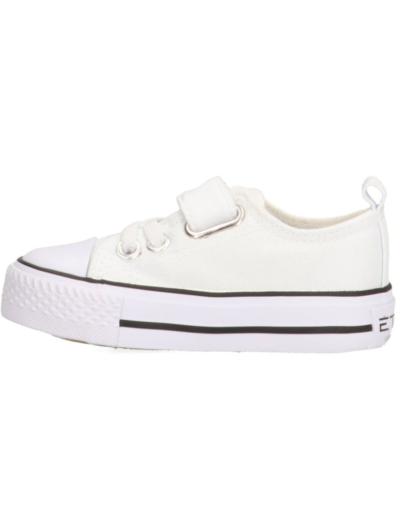 Chaussures de basketball à semelle plate pour filles - etika Blanc - Kiabi