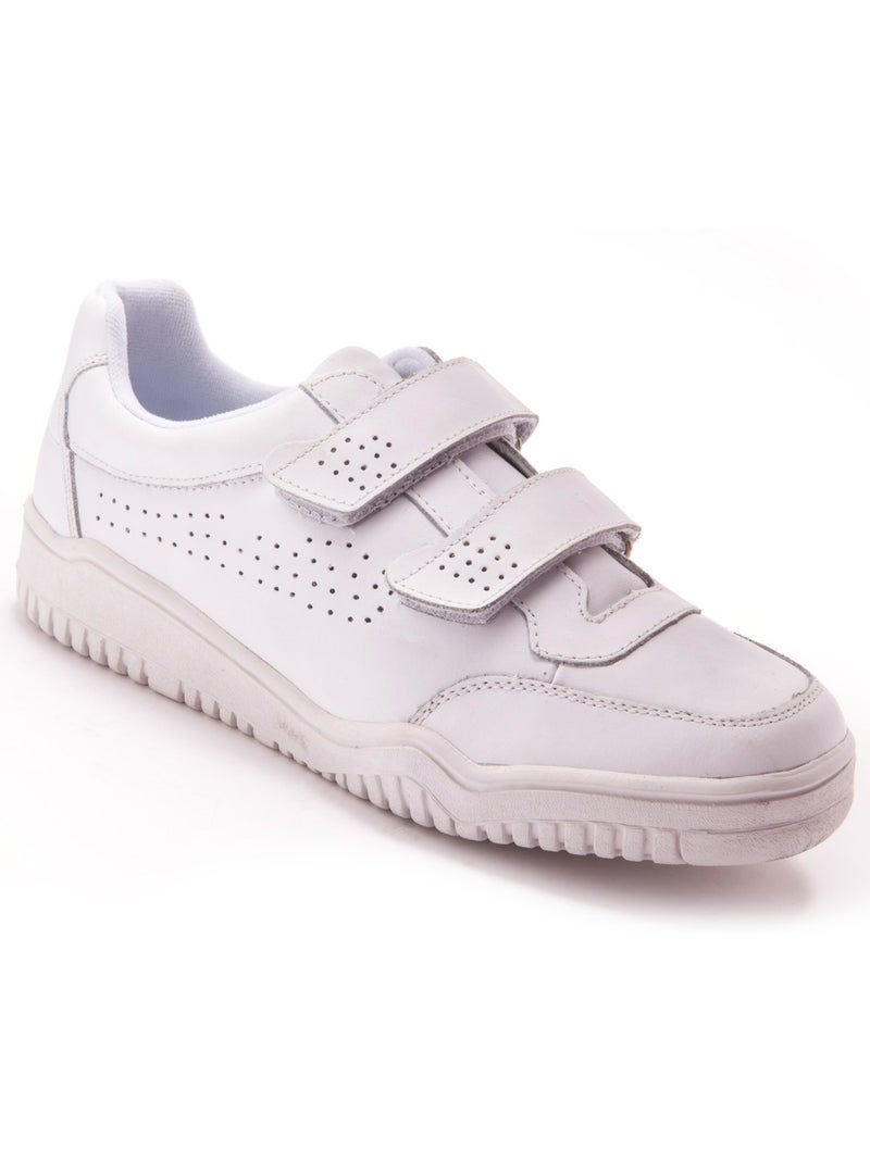 Chaussures de détente cuir - PEDICONFORT Blanc Blanc - Kiabi