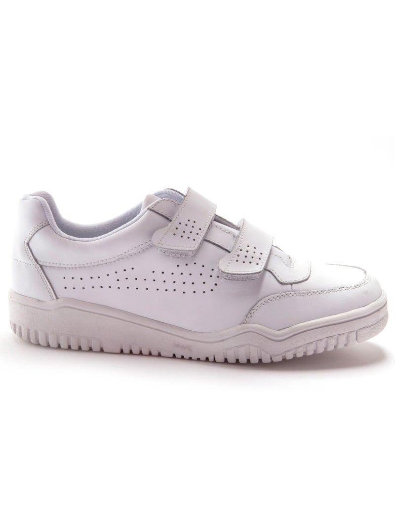 Chaussures de détente cuir - PEDICONFORT Blanc Blanc - Kiabi