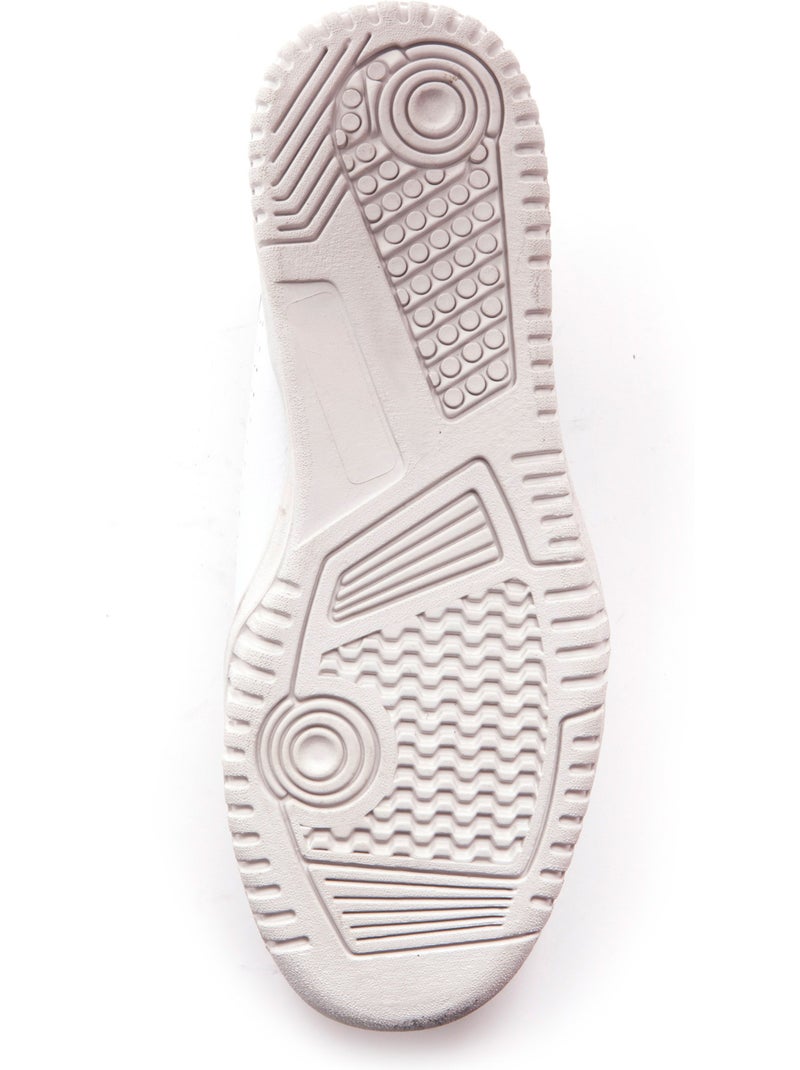 Chaussures de détente cuir - PEDICONFORT Blanc Blanc - Kiabi
