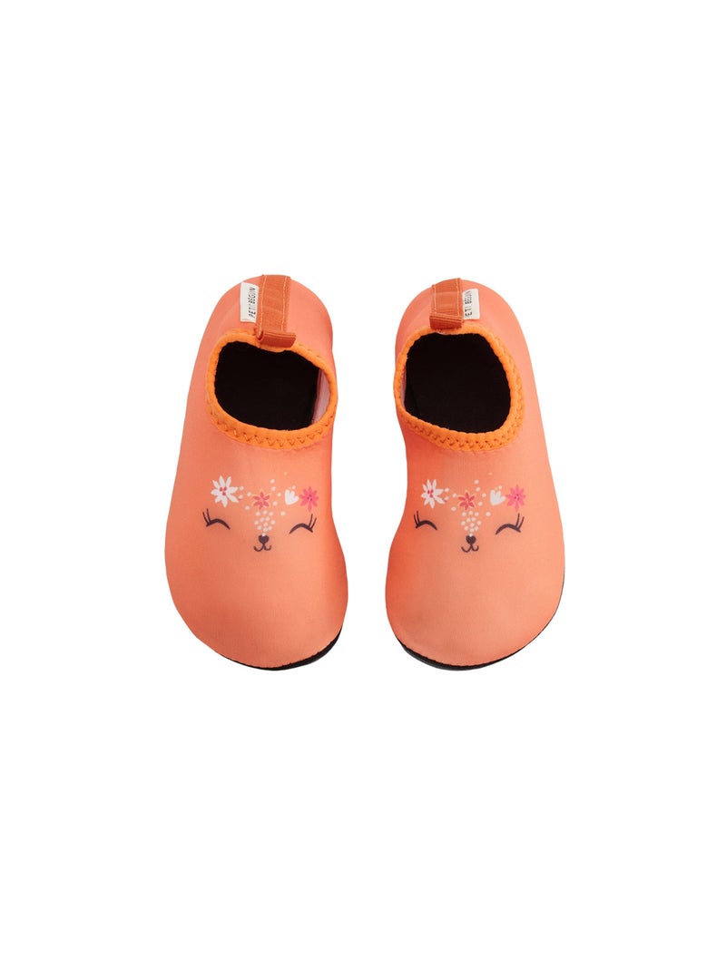 Chaussures de plage Bahamas Orange - Kiabi
