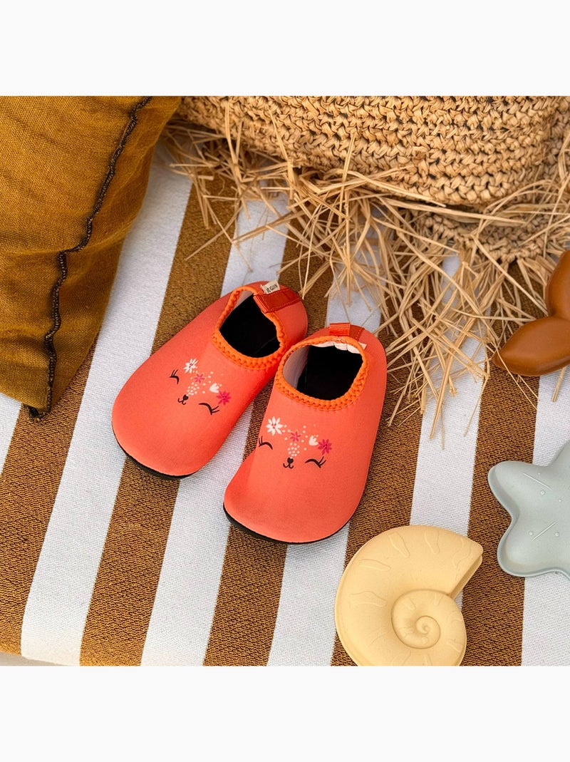 Chaussures de plage Bahamas Orange - Kiabi
