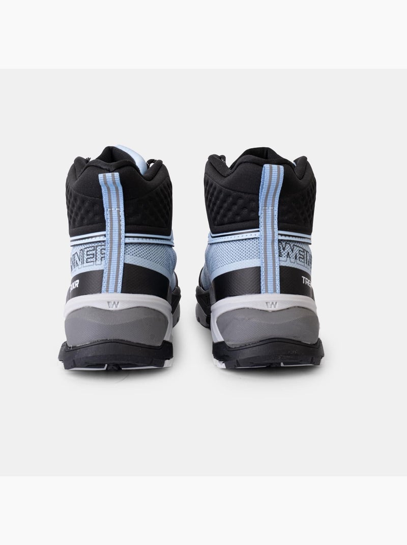 Chaussures de plein air à hauteur de la cheville Weinbrenner trail pour femme Bleu - Kiabi