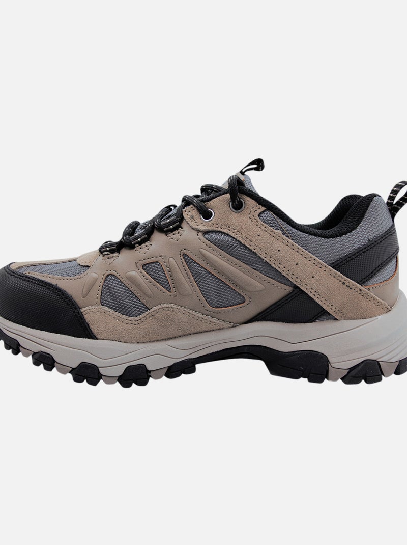 Chaussures de randonnée cuir 'Skechers' 'Relaxed Fit Selmen' Marron - Kiabi