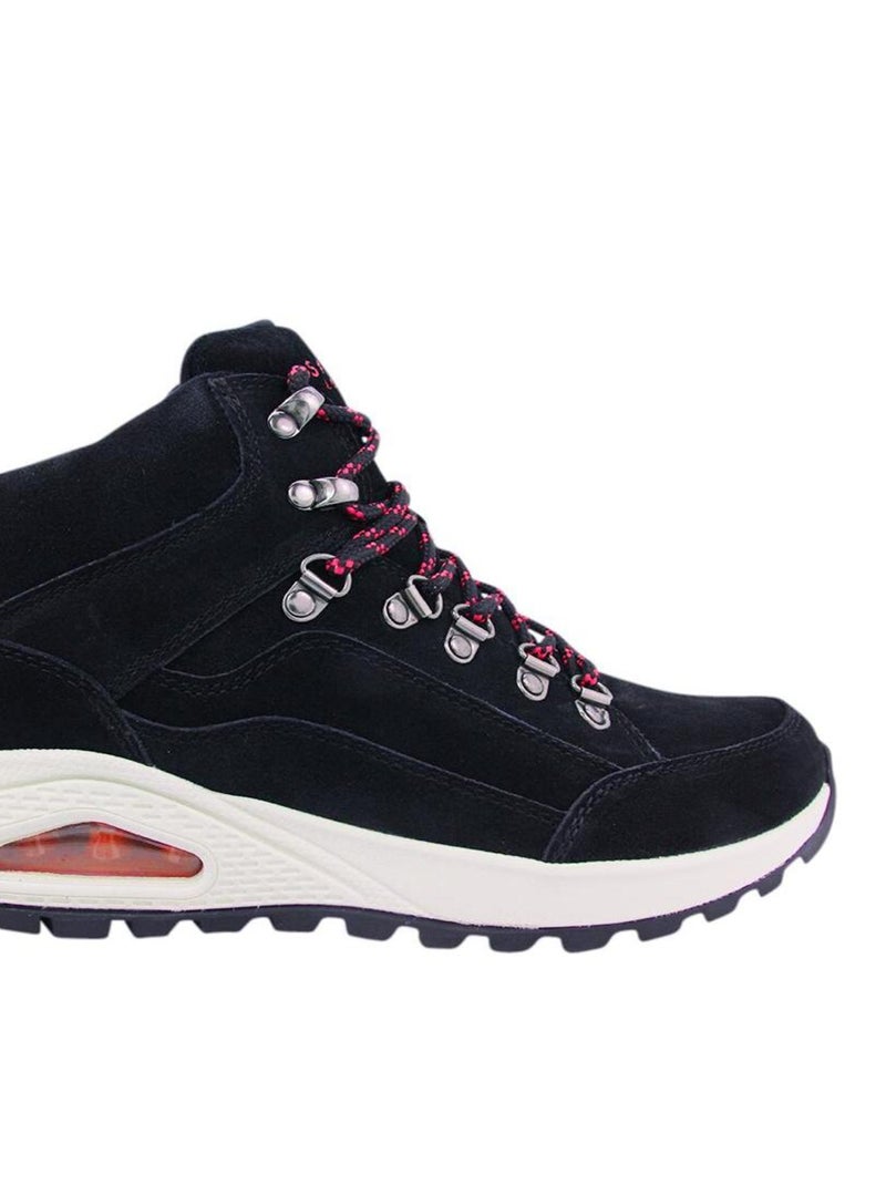 Chaussures de randonnée cuir 'Skechers' 'Uno Rugged' Noir - Kiabi
