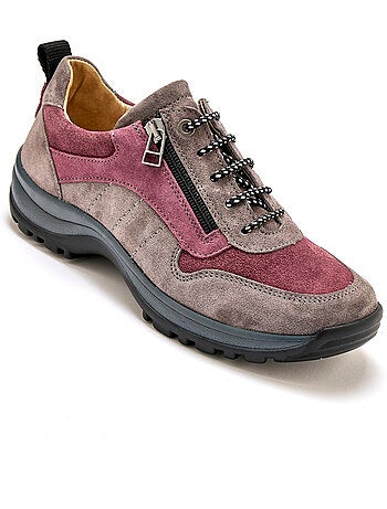 Chaussures de randonnée lacés et zippés - PEDICONFORT