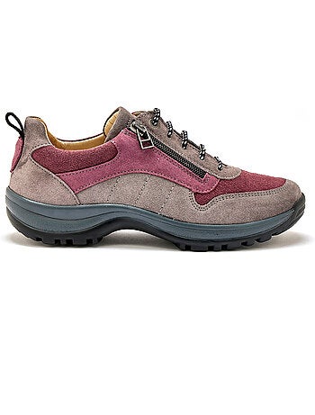 Chaussures de randonnée lacés et zippés - PEDICONFORT