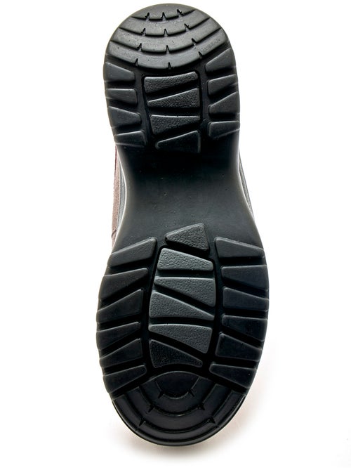 Chaussures de randonnée lacés et zippés - PEDICONFORT - Kiabi