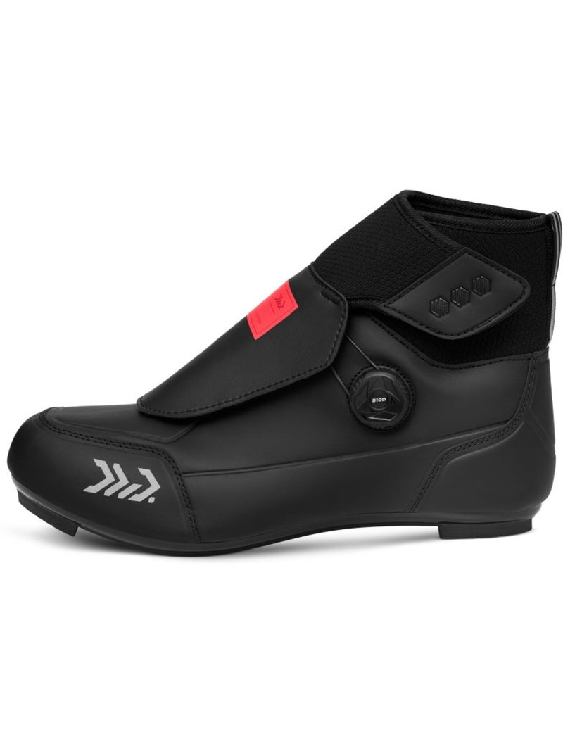 Chaussures de vélo de route hiver cyclisme homme et femme dw noord Noir - Kiabi