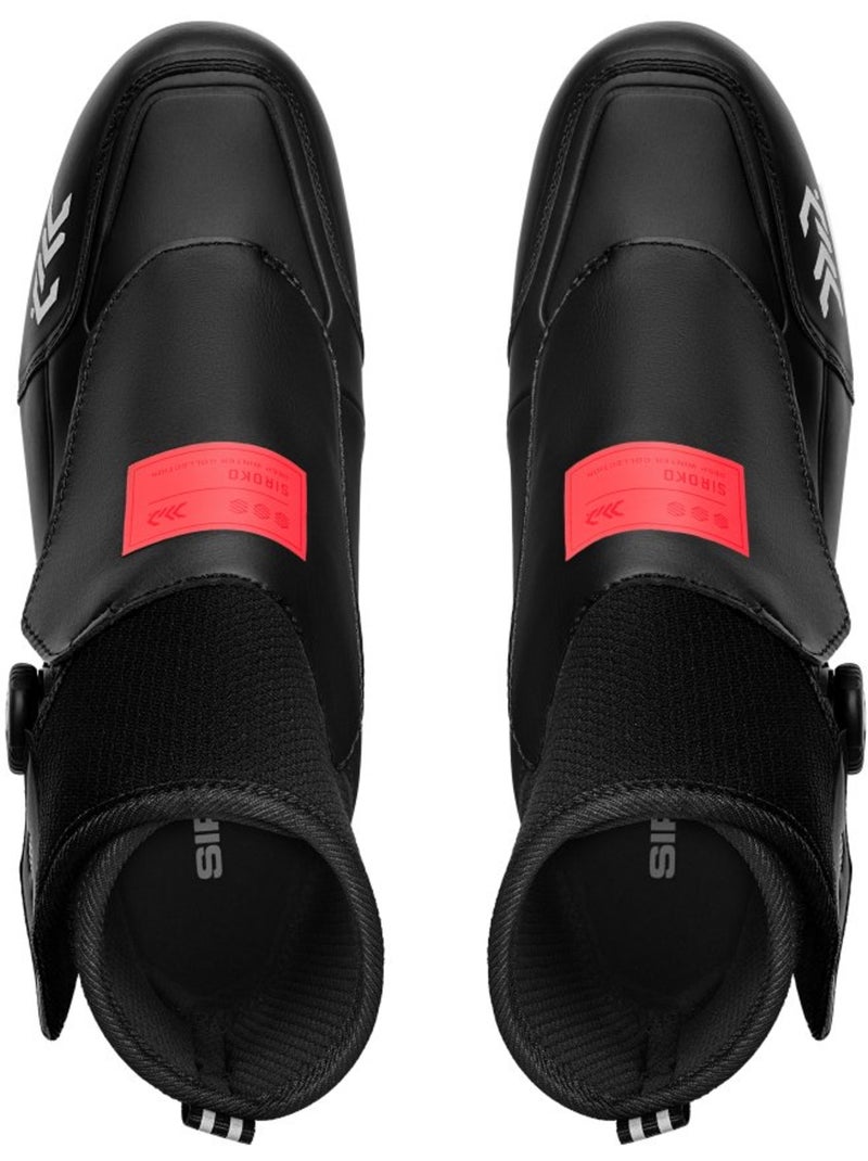 Chaussures de vélo de route hiver cyclisme homme et femme dw noord Noir - Kiabi