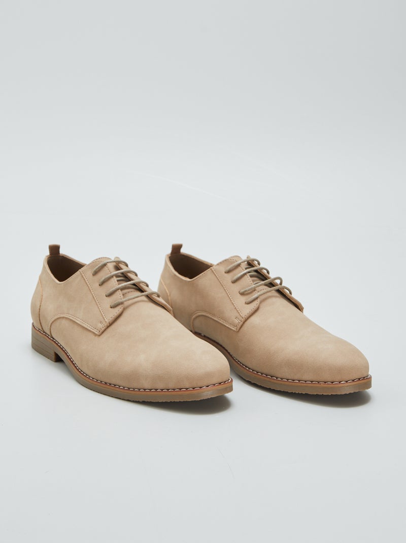 Chaussures de ville Beige - Kiabi