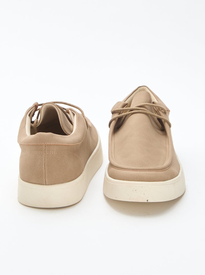 Chaussures de ville Beige - Kiabi