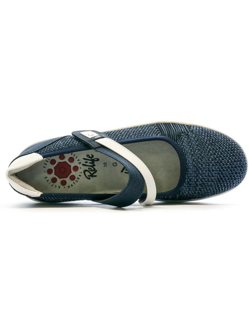 Chaussures de ville femme relife Bleu marine - Kiabi