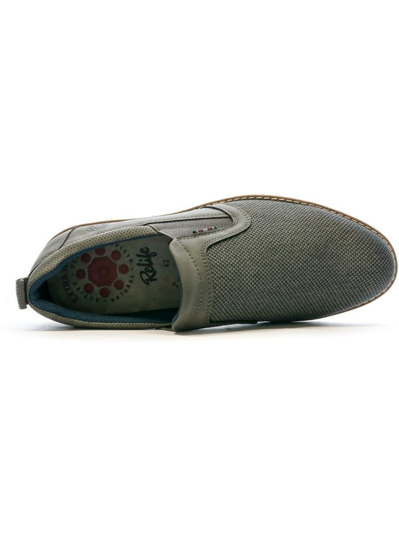 Chaussures de ville homme relife Gris Argenté - Kiabi