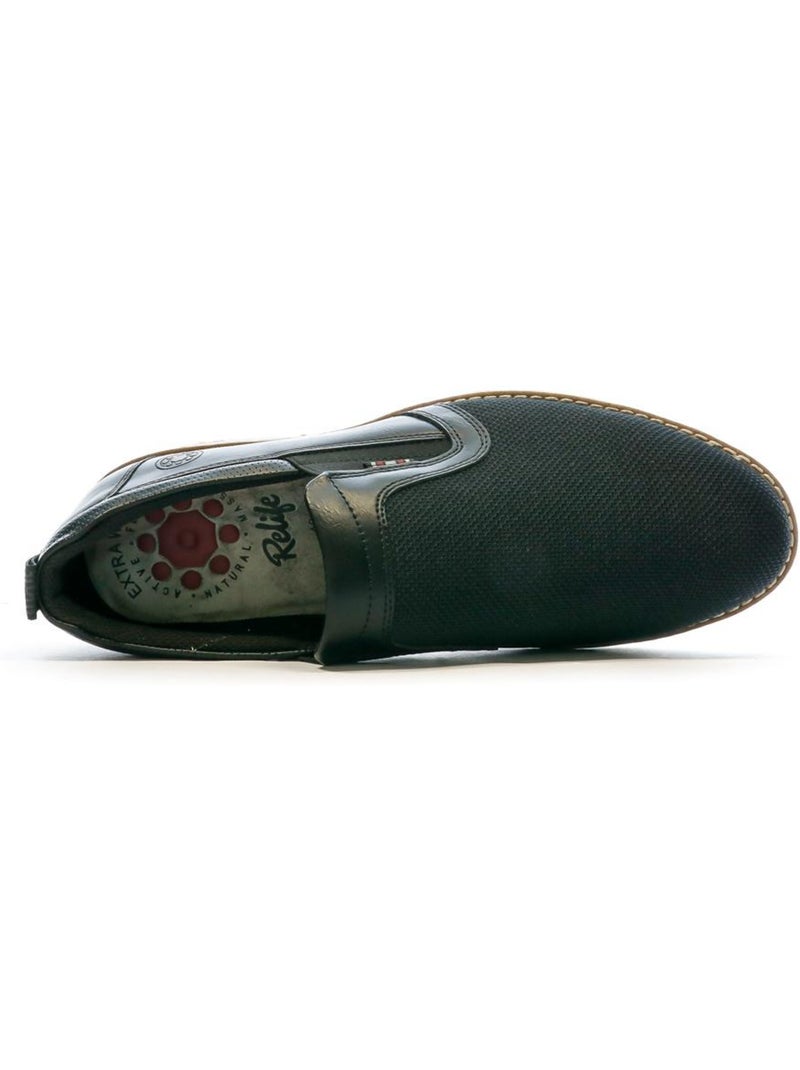 Chaussures de ville homme relife Noir - Kiabi