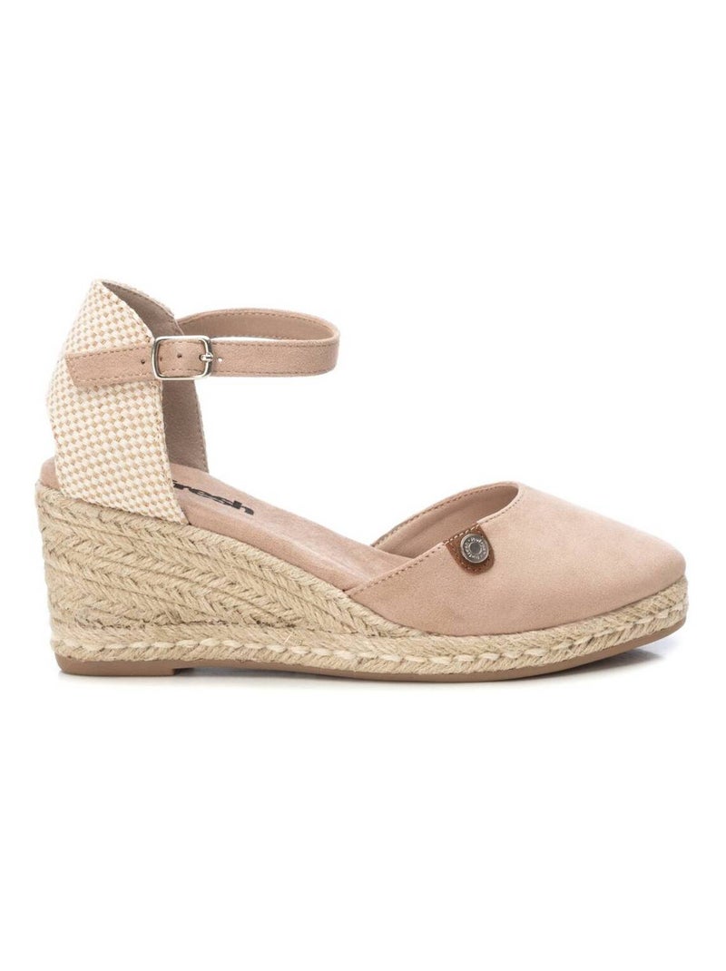 Chaussures décontractées à boucle avec semelle compensée Beige - Kiabi