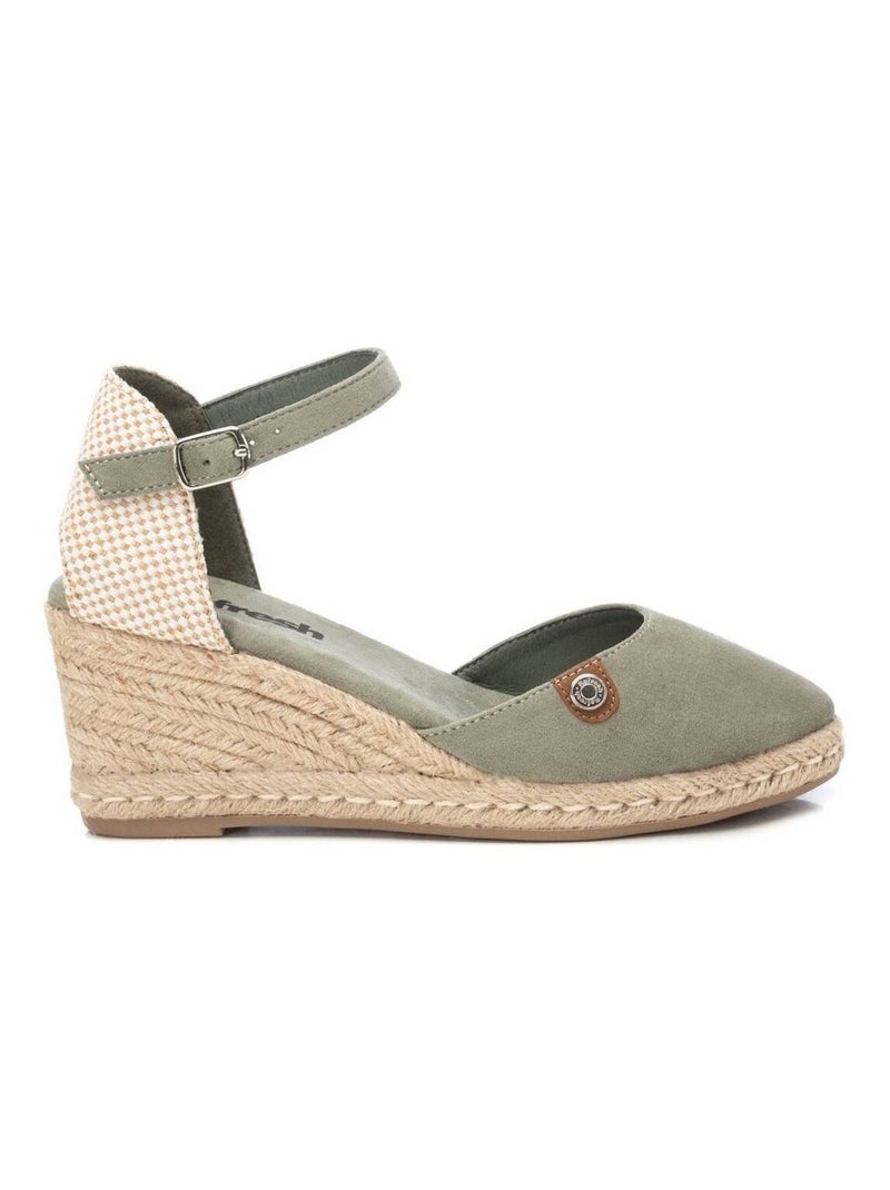 Chaussures décontractées à boucle avec semelle compensée Bleu azur - Kiabi