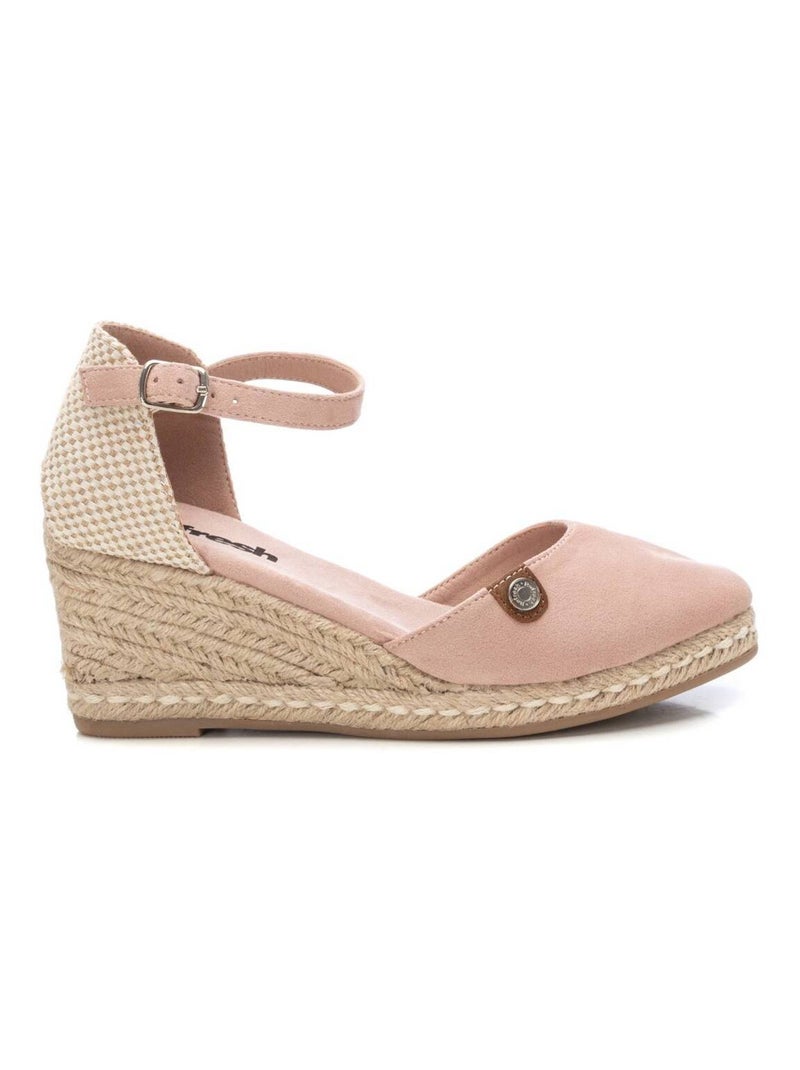 Chaussures décontractées à boucle avec semelle compensée Crème - Kiabi