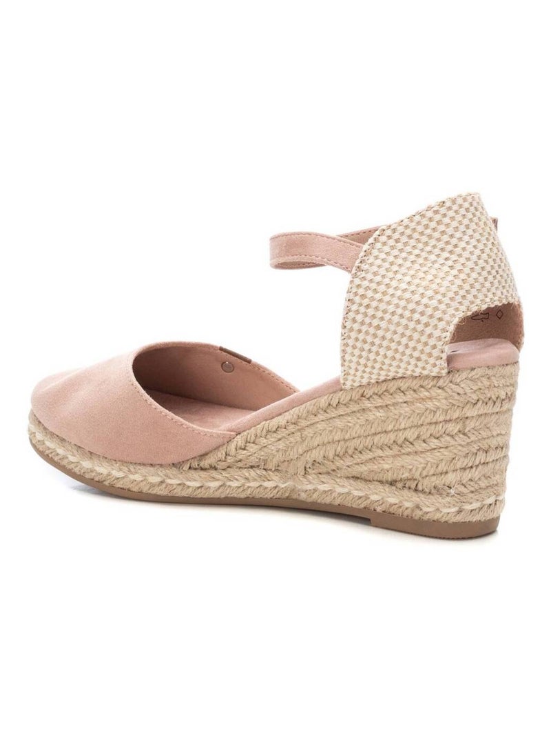 Chaussures décontractées à boucle avec semelle compensée Crème - Kiabi