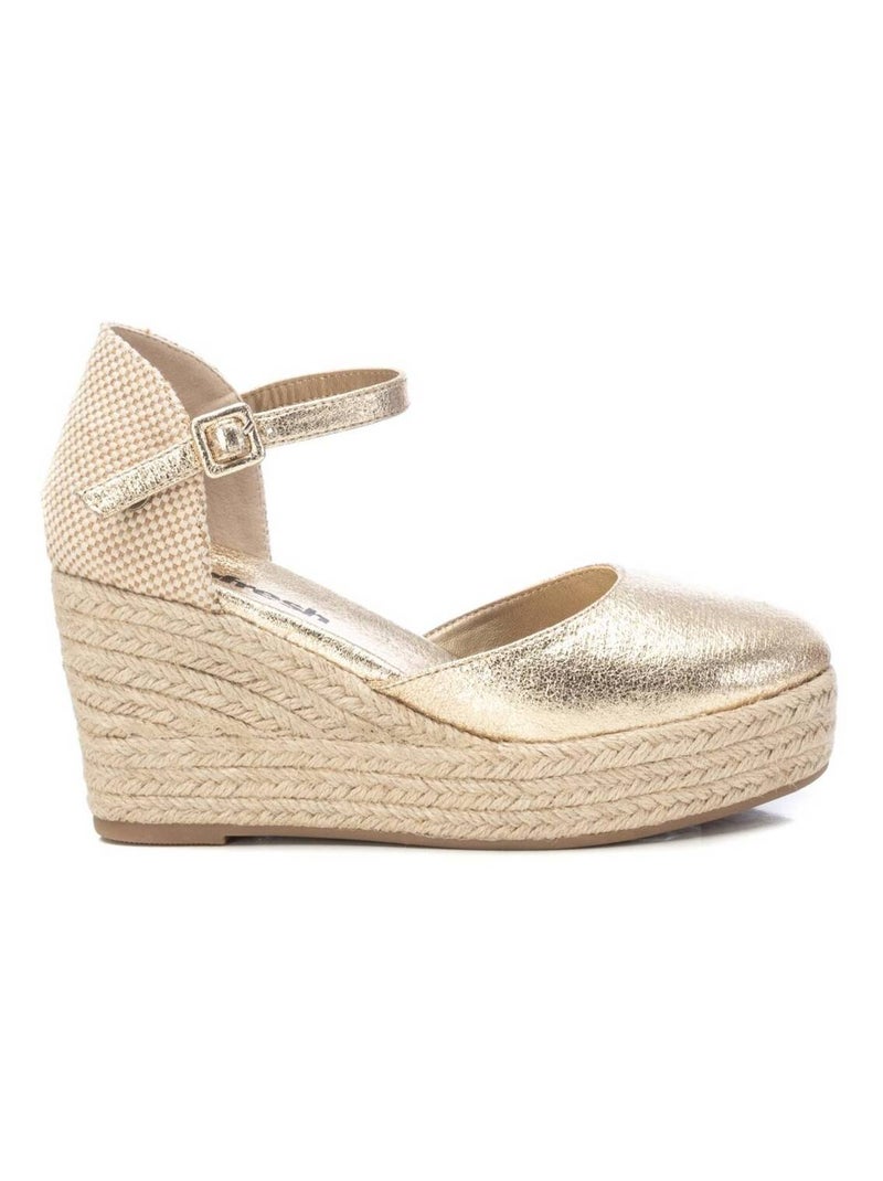 Chaussures décontractées à boucle avec semelle compensée Doré/or - Kiabi