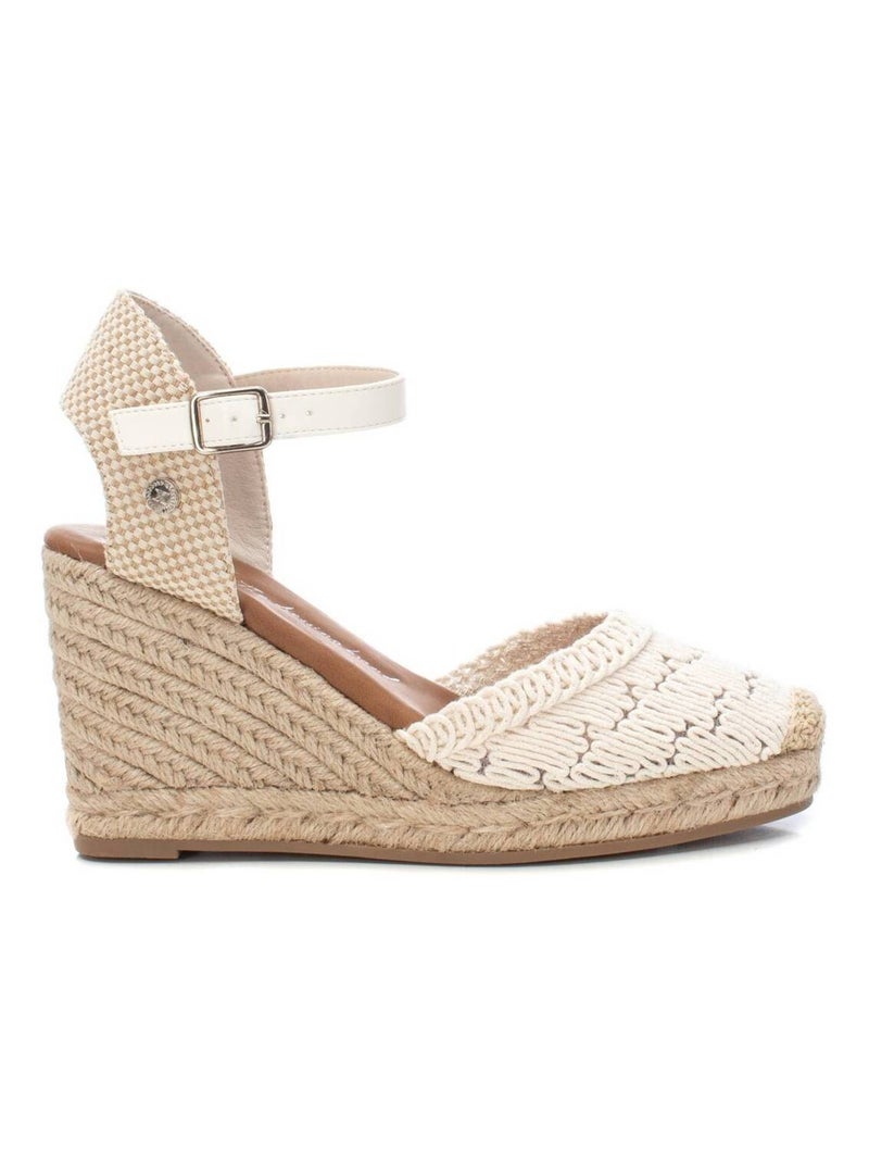 Chaussures décontractées à boucle avec semelle compensée Gris - Kiabi