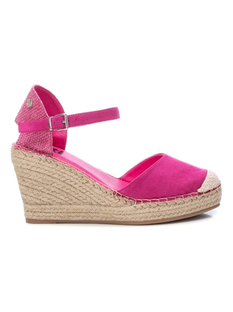 Chaussures décontractées à boucle avec semelle compensée Mauve lilas - Kiabi