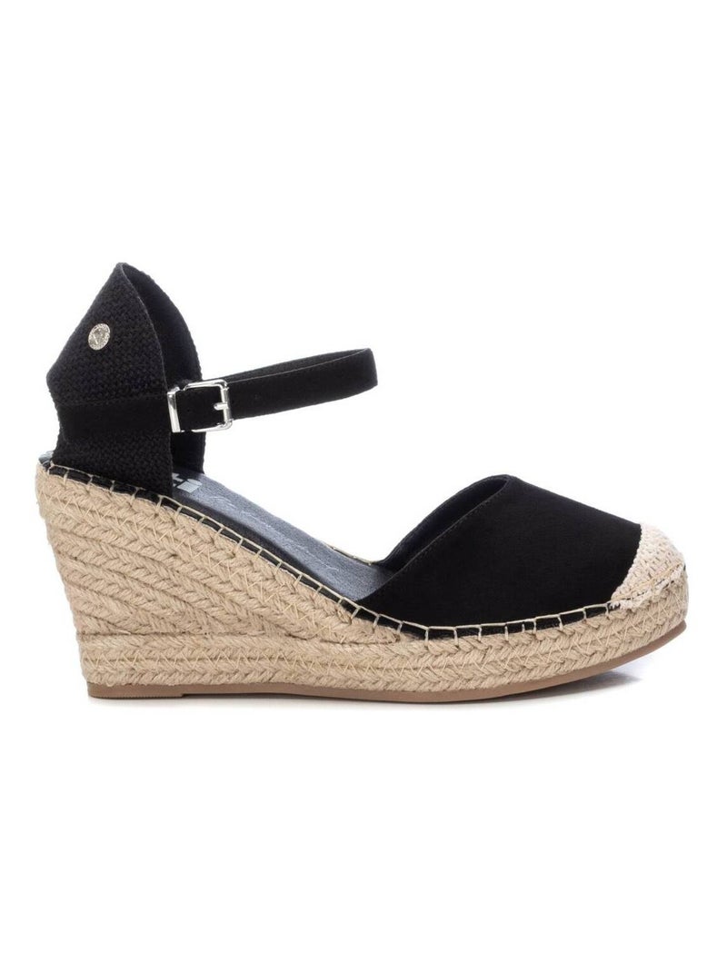 Chaussures décontractées à boucle avec semelle compensée Noir - Kiabi