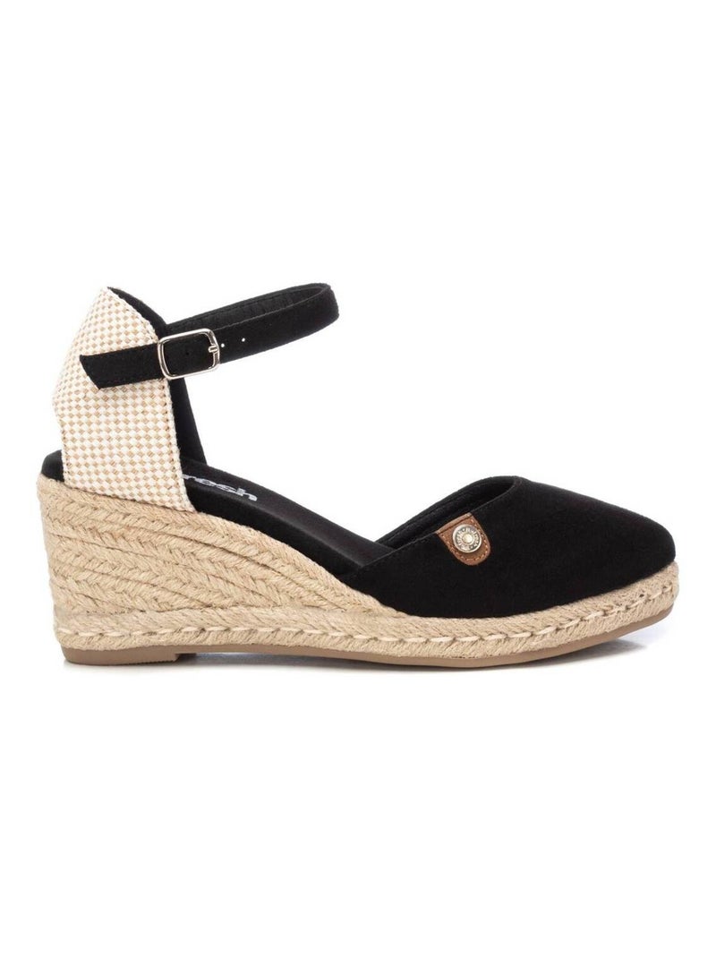 Chaussures décontractées à boucle avec semelle compensée Noir - Kiabi