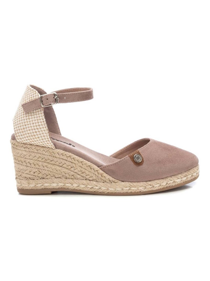 Chaussures décontractées à boucle avec semelle compensée Taupe - Kiabi