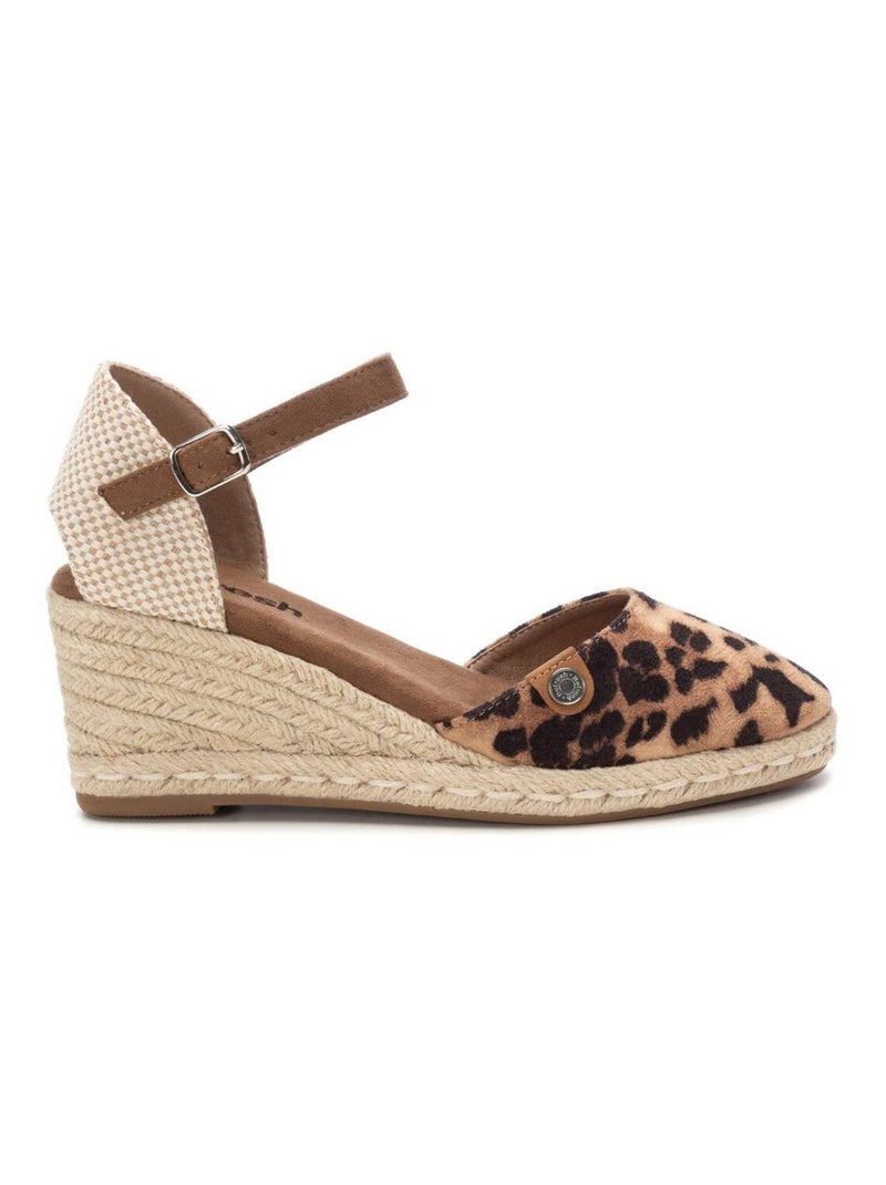 Chaussures décontractées à boucle avec semelle compensée Taupe - Kiabi