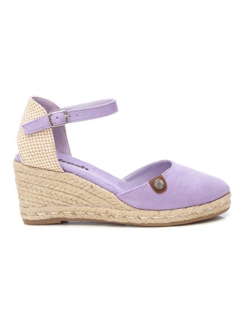 Chaussures décontractées à boucle avec semelle compensée Violet - Kiabi