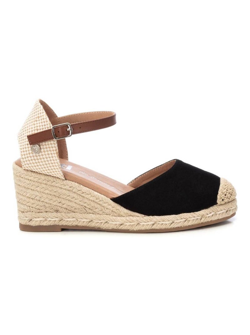 Chaussures décontractées à boucle et semelle compensée Noir - Kiabi