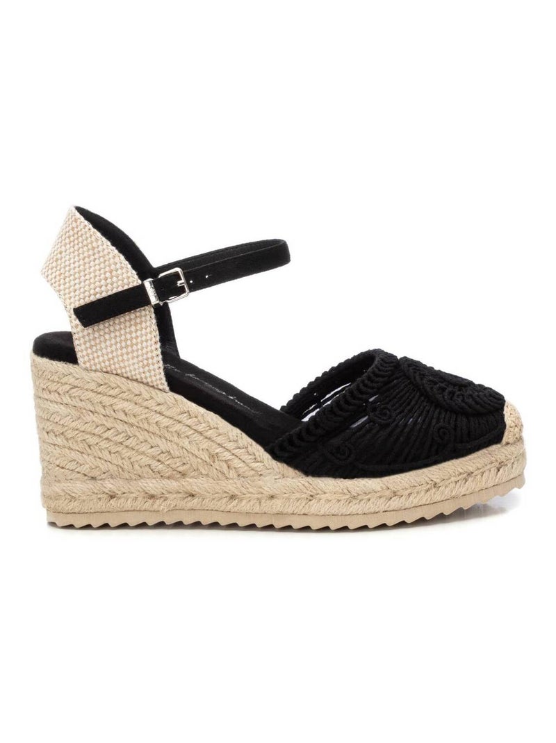 Chaussures décontractées à boucle et semelle compensée Noir - Kiabi