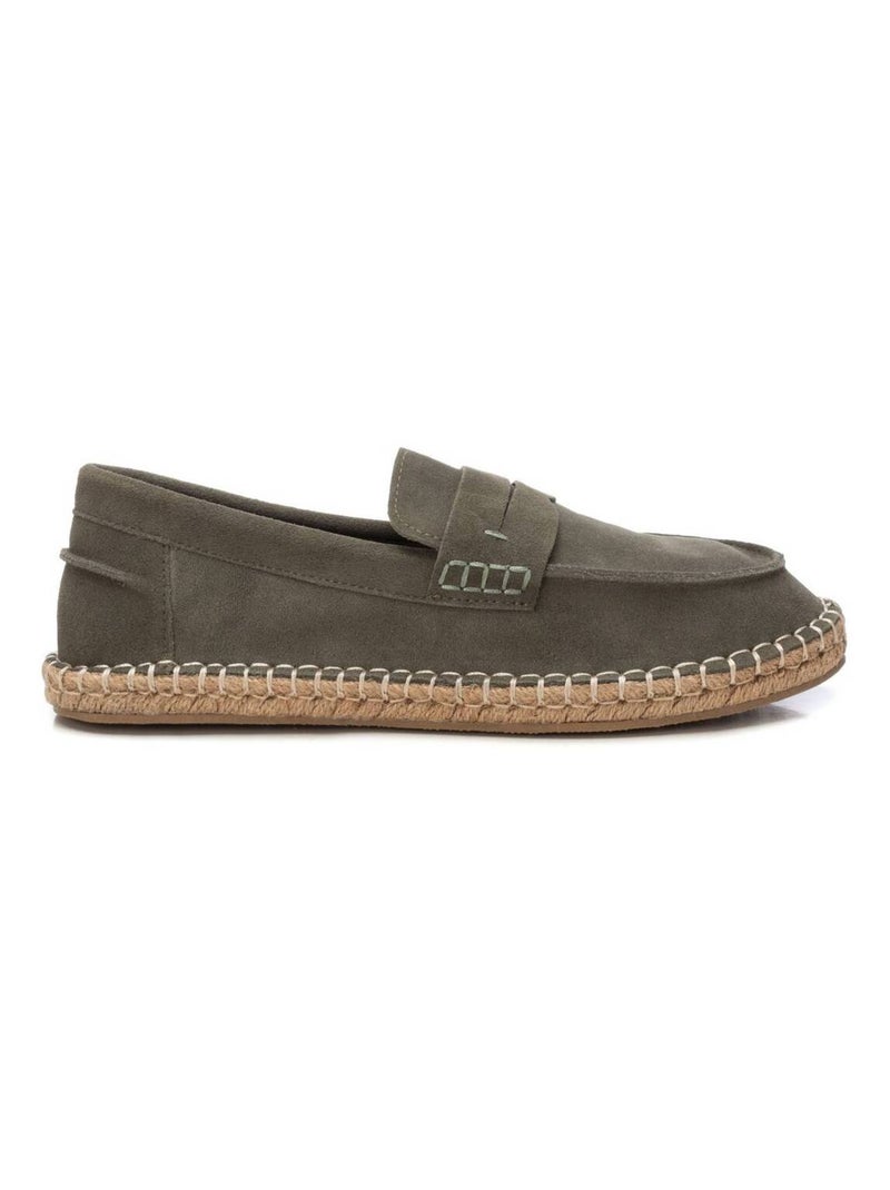 Chaussures décontractées basses à enfiler Kaki - Kiabi