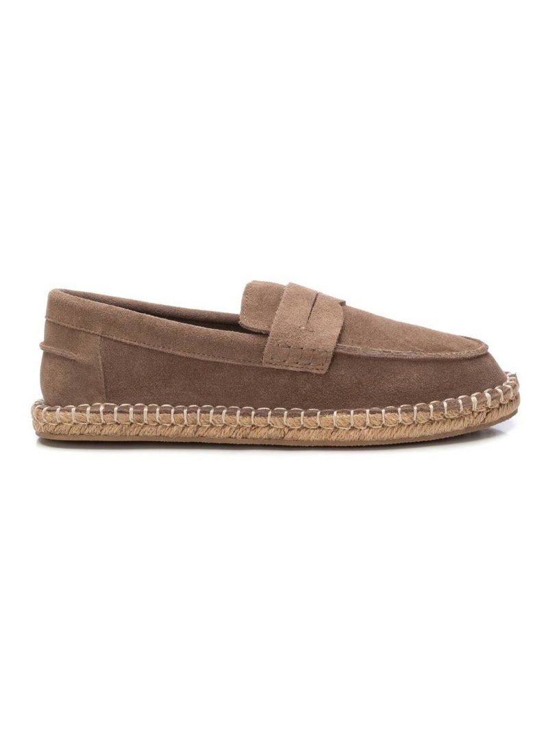 Chaussures décontractées basses à enfiler Taupe - Kiabi