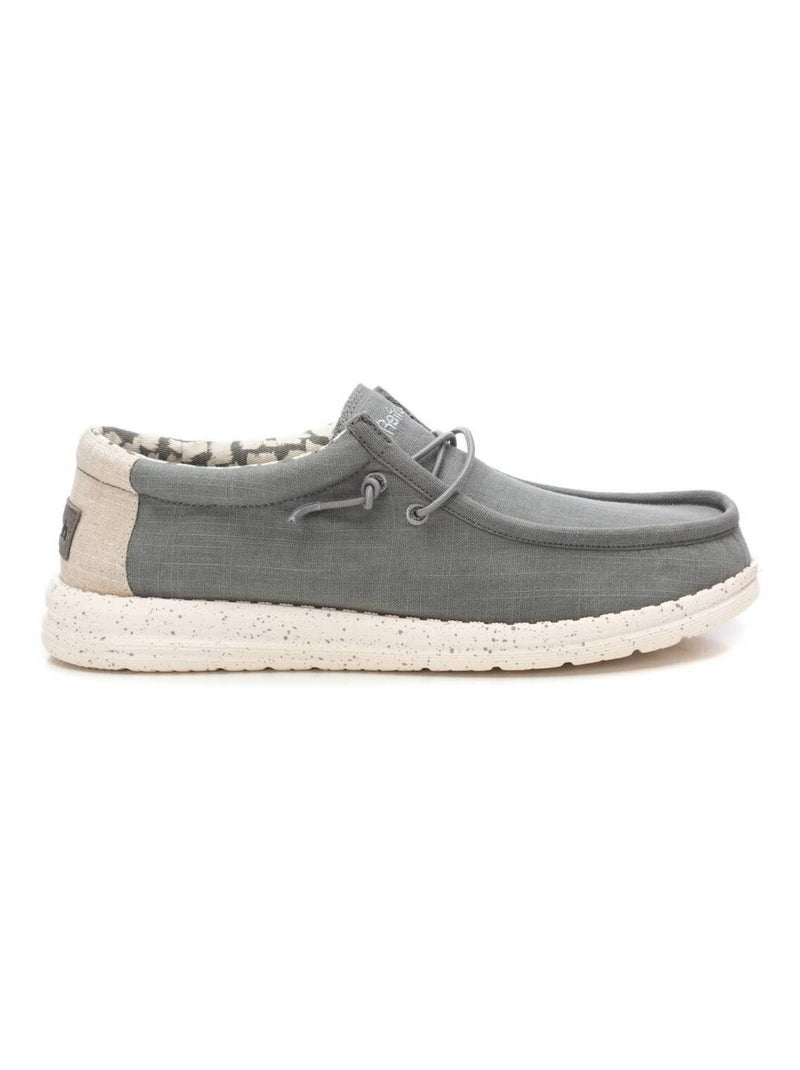 Chaussures décontractées basses à lacets Gris - Kiabi
