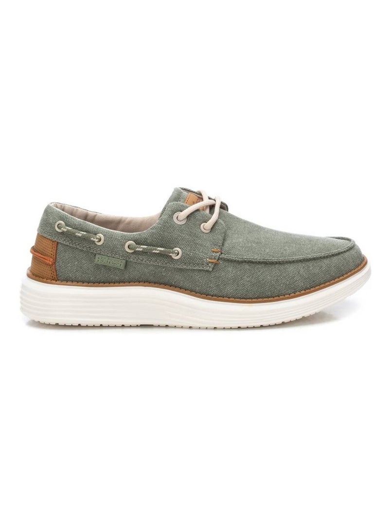 Chaussures décontractées basses à lacets Kaki - Kiabi