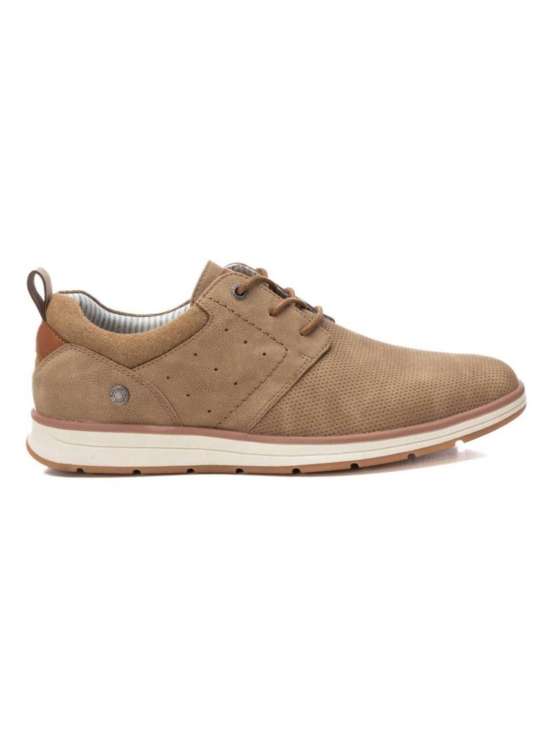 Chaussures décontractées basses à lacets Taupe - Kiabi