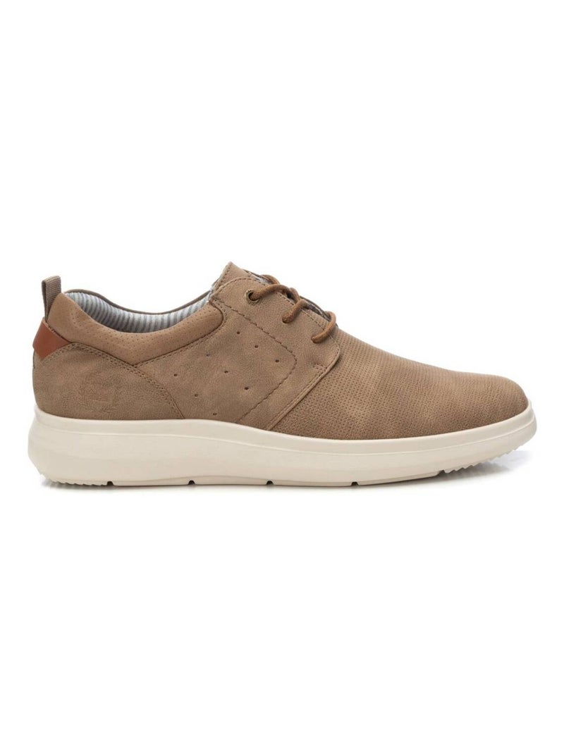 Chaussures décontractées basses à lacets Taupe - Kiabi